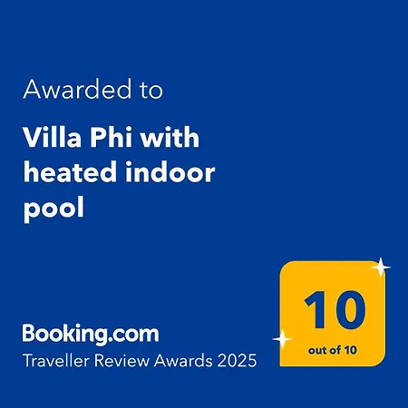 Villa Phi With Heated Indoor Pool *